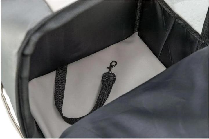 Actual product image Trixie Pet carrier backpack CityStyle light grey (Cat, Dog, Foldable)