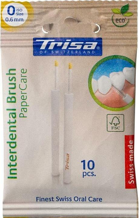 Produktbild Trisa Interdental Brus PaperCar ISO 0 10 (10 x, 0.60 mm)