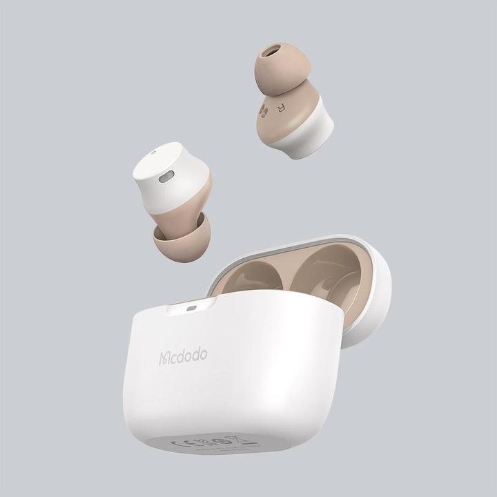 Mcdodo Wireless Headphones AirLinks - White (ANC, 4.50 h, Wireless)