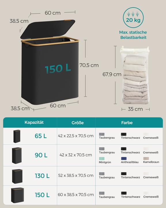 Produktbild Songmics Miro (150 l)