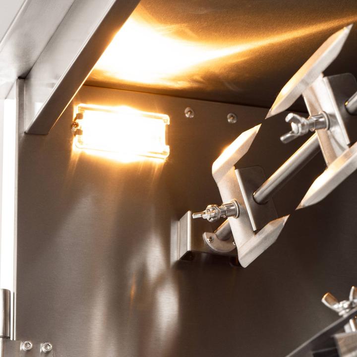 Produktbild Royal Catering Gas-Hähnchengrill mit Drehspiess mobiler Hähnchengrill 4 x 5,5 kW 36 Hähnchen (22 kW)