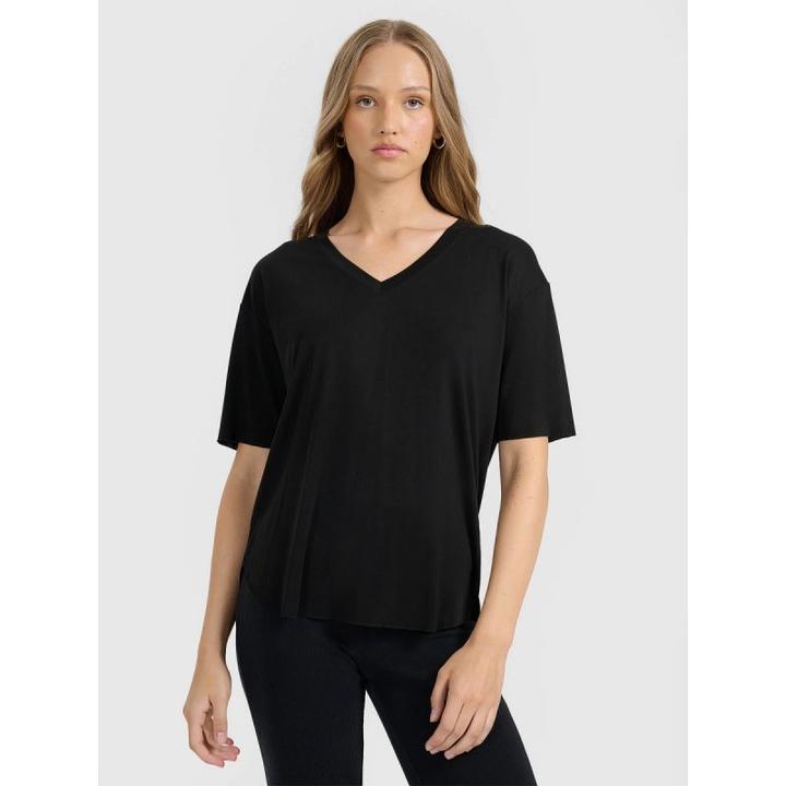4F Oversize-T-Shirt aus Modal für Damen (XS)