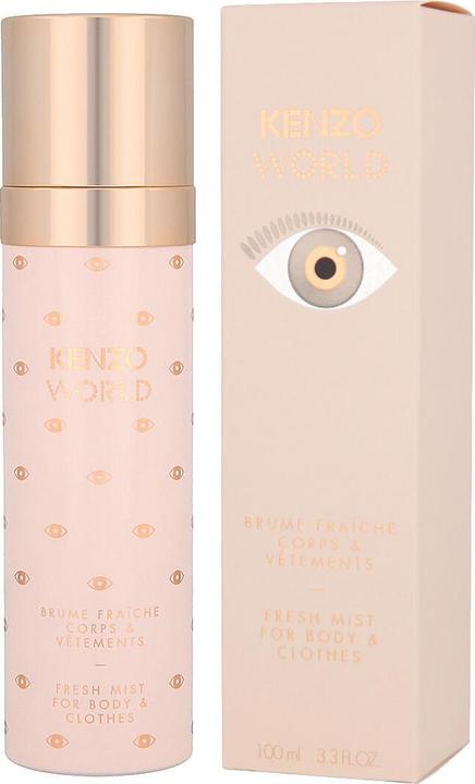 Actual product image Kenzo World Body Mist Spray 100ml (Eau de toilette, 100 ml)