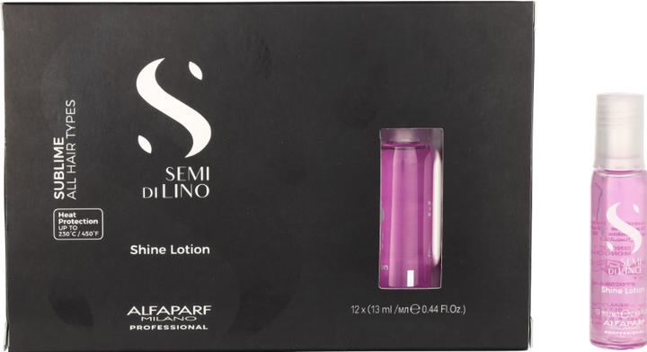 Image du produit Alfaparf Kit Semi Di Lino Shine Lotion (Kit de soins capillaires)