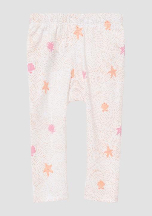 Produktbild S.Oliver Leggins Leggings aus Baumwollmix mit All-over-Print (80)