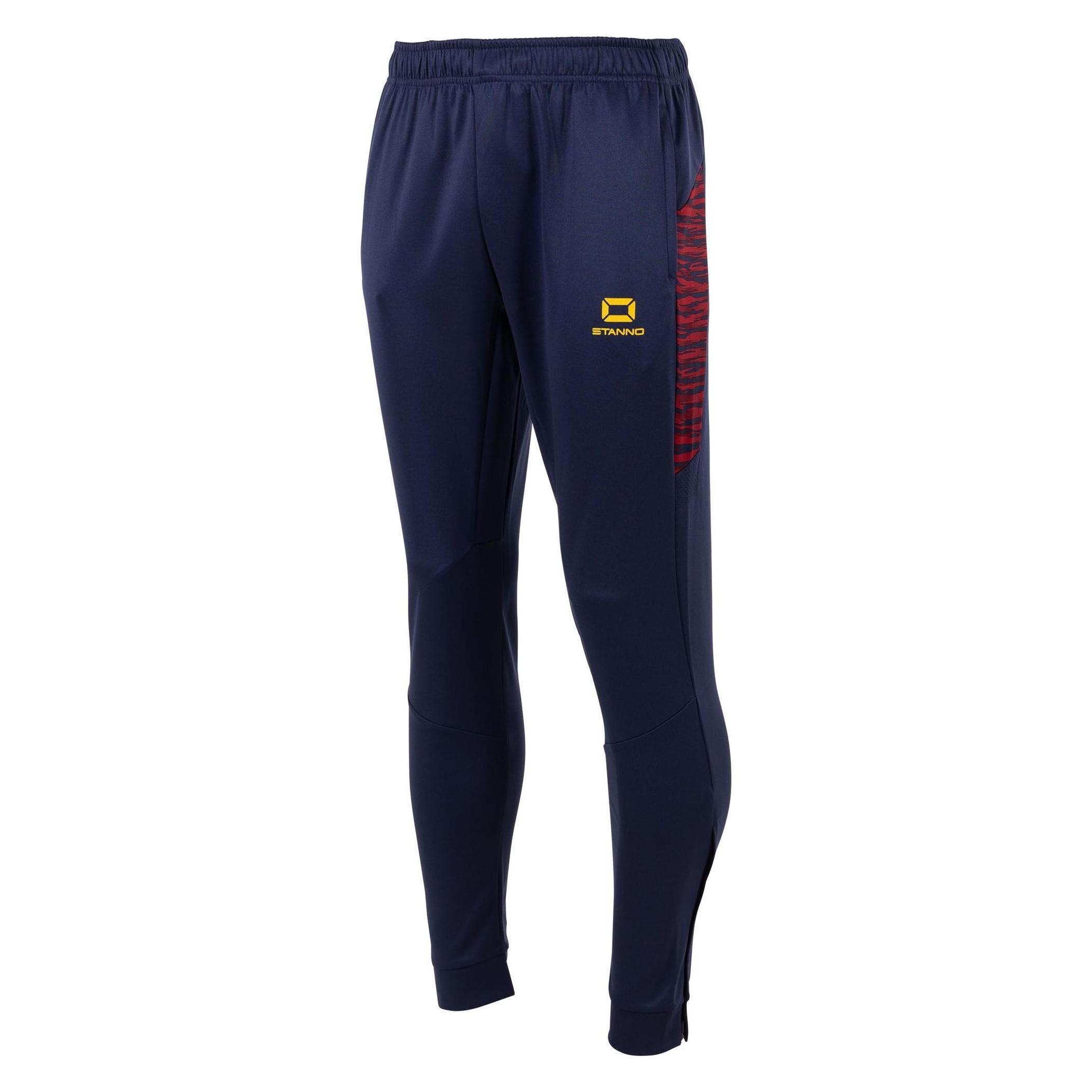 Stanno, Unisex, Sporthose, Bolt Trainingshose (140), Rot, Blau