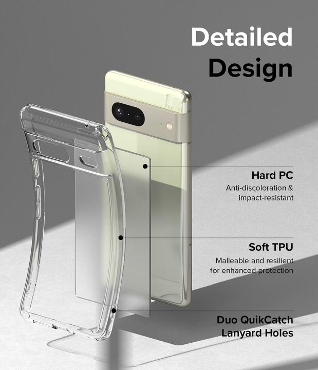 Produktbild Ringke Fusion case for Google Pixel 7 transparent transparent case (Google Pixel 7)