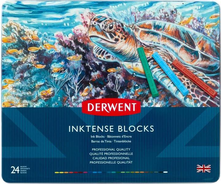Immagine prodotto Derwent Pastelli acquerellabili Inktense, acquerelli, 24 pezzi (24 x)