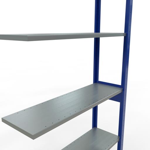 Image du produit Schulte Lagertechnik Système d'assemblage de rayonnages MULTIplus85 avec traverses de longueur