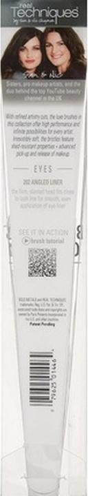 Image du produit Real Techniques Bold Metals Collection Angled Liner 202 Brosse à maquillage de précision (Eyeliner)