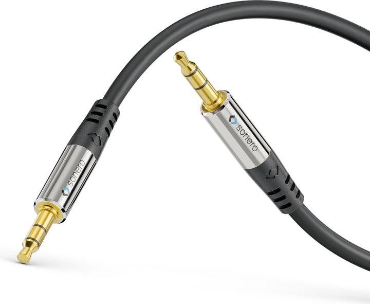 Immagine prodotto Sonero Jack da 3,5 mm - Jack da 3,5 mm (2 m, Connettore da 3,5 mm (AUX))