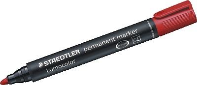 Image du produit Staedtler Marqueur Lumocolor perm (Rouge, 2 mm, 10 x)