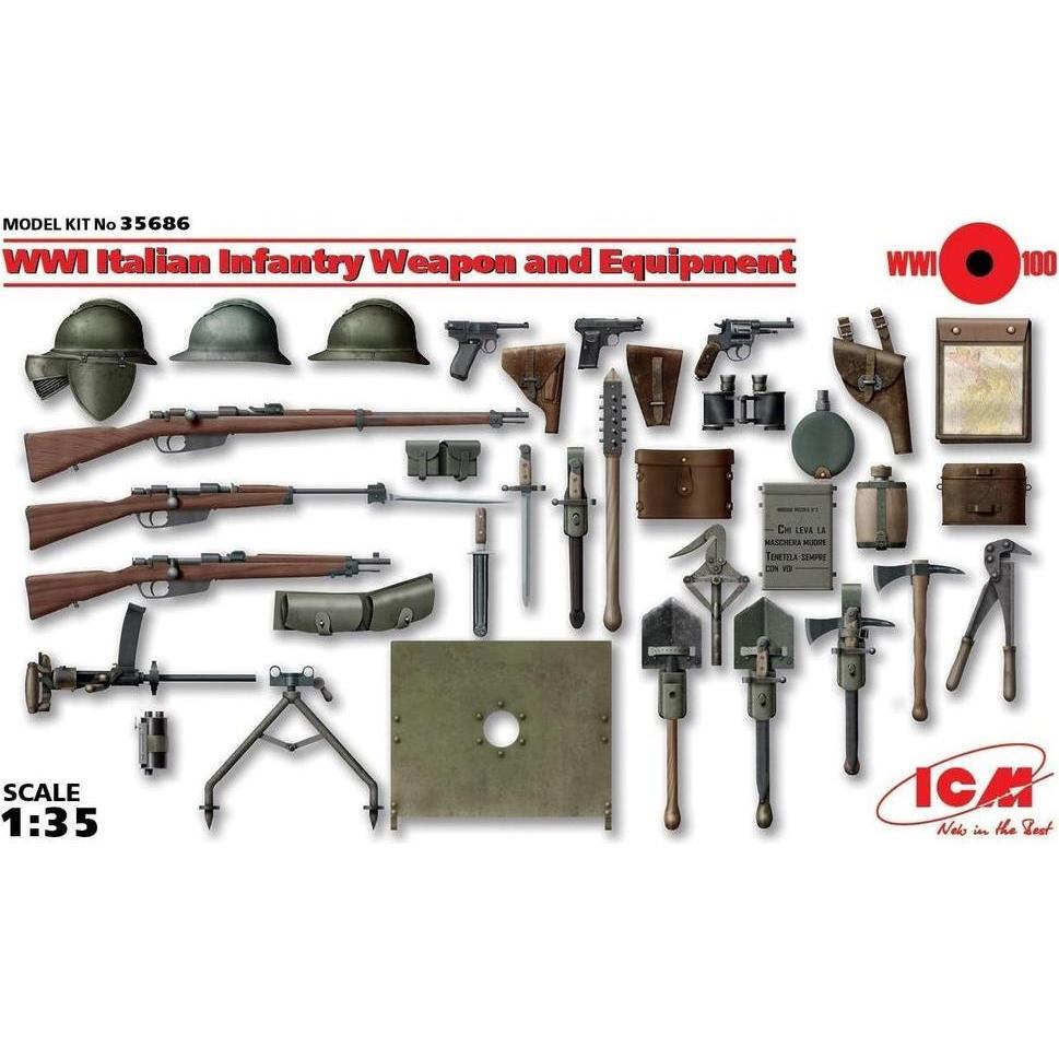 ICM WWI Italian Infantry W&E