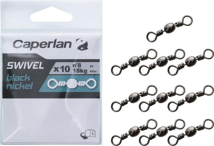 Image du produit Caperlan Emerillon acier pack de 10 (12 cm)