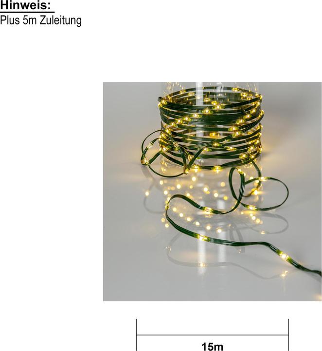 Produktbild Star Trading Lichterkette Dew Drop Micro (15 m)