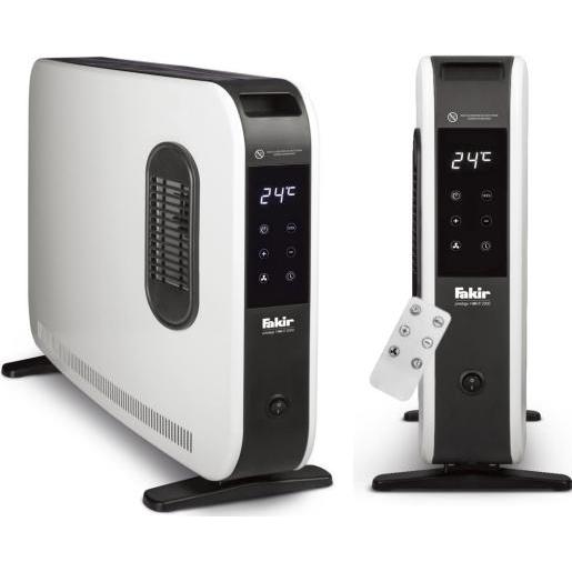 Fakir HK-T 2000 ws Konvektor 2000 W 3 Stufen + Turbo-Gebläse Timer FB, Heizkörper, Weiss