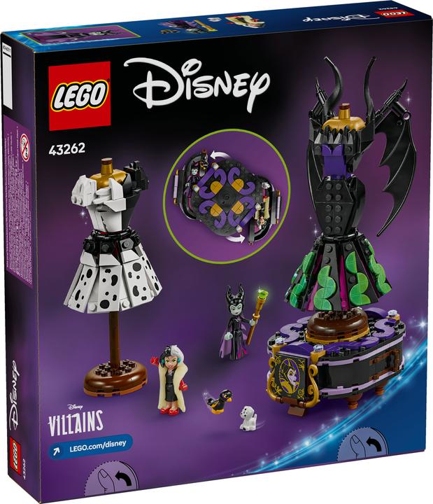 Immagine prodotto LEGO Gli abiti di Malefiz e Crudelia De Vil (43262, LEGO Disney)