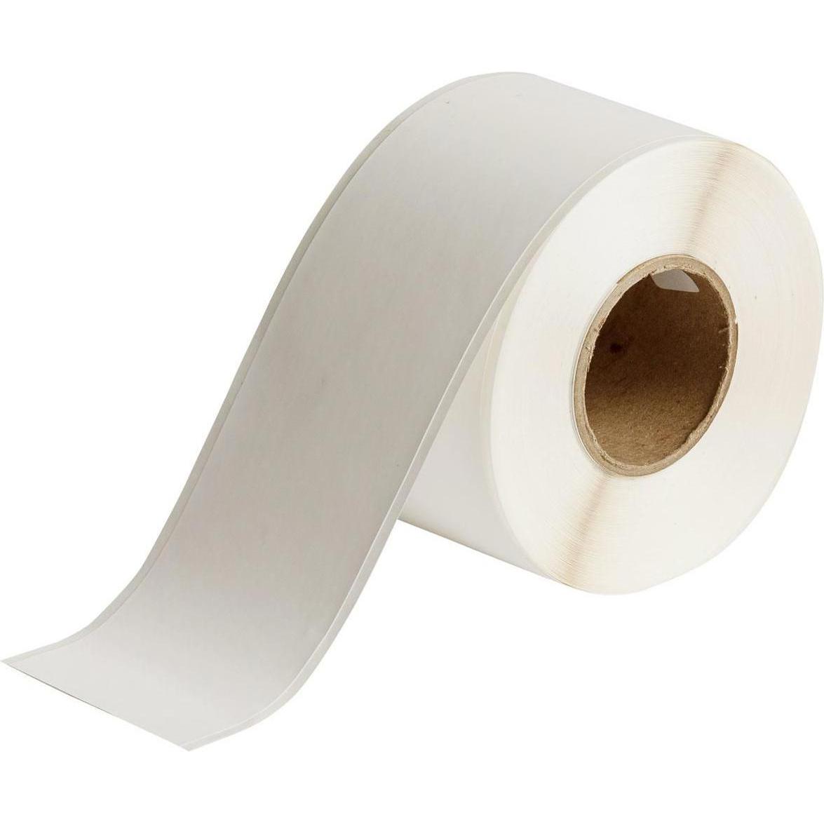 Brady, Etiketten, J20C-2250-403, wasserlösliches Papierband, Weiss, matt, 57.15 mm x 30.48 m, wiederablösbar, E