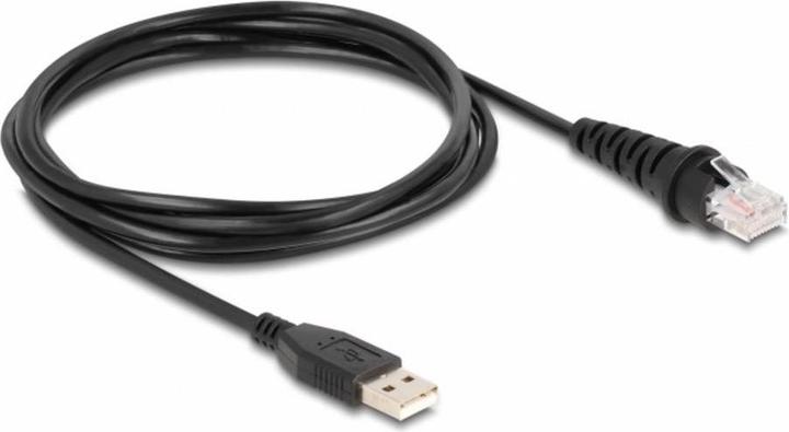 Actual product image Delock USB barcode scanner 1D and 2D wired for stationary installation (1D barcodes, 2D barcodes, QR Code)