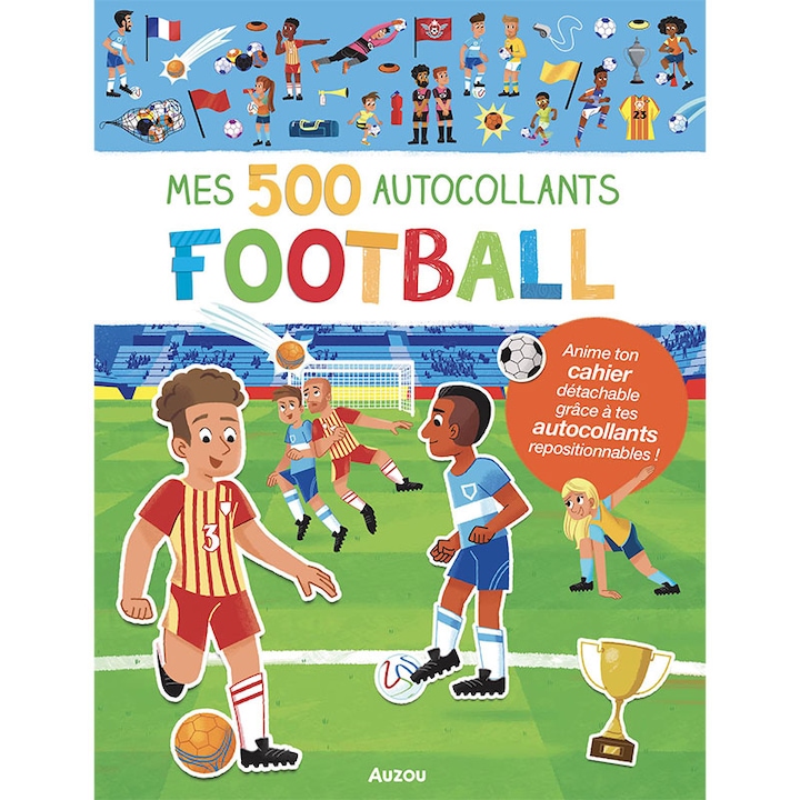 Produktbild Mes 500 autocollants / Football