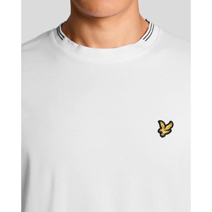 Produktbild Lyle and Scott T-Shirt mit feinen Spitzen (S)