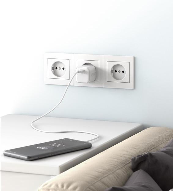 Actual product image Goobay USB C Nano Quick Charger with GaN technology (45 W)