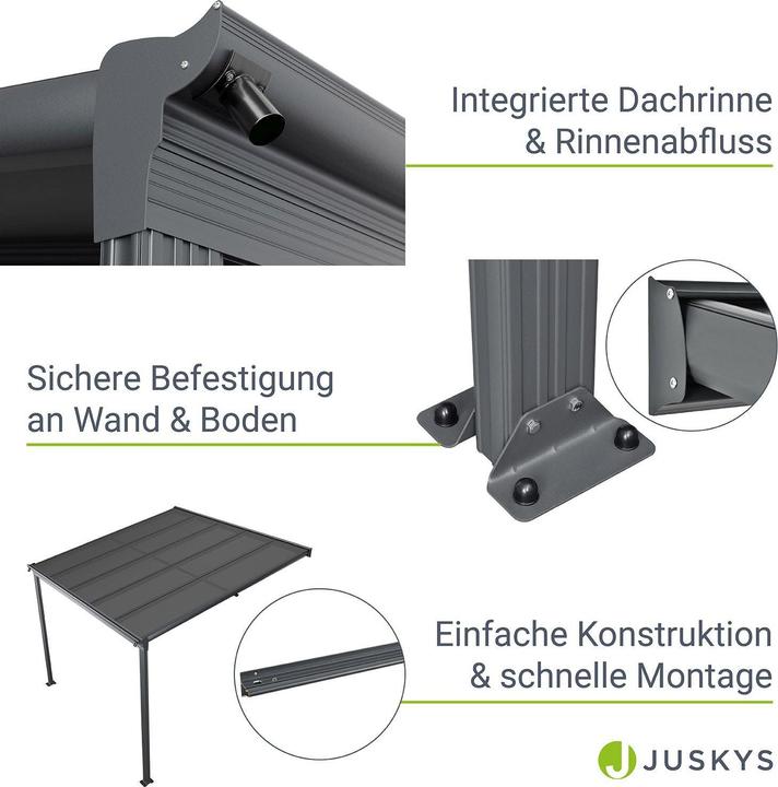 Image du produit Juskys Terrassendach Borneo