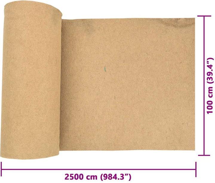 Actual product image vidaXL Nagermatte