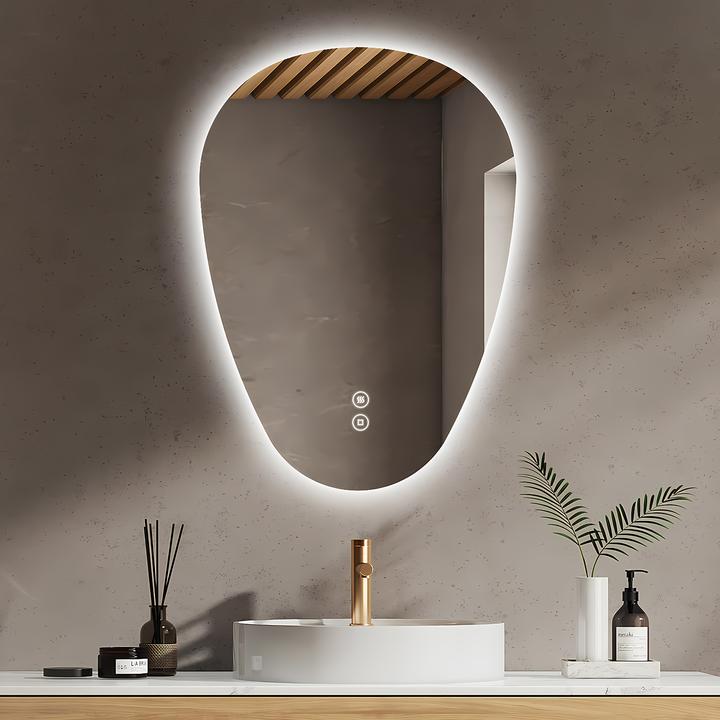 Actual product image Emke Bathroom mirror (80 x 60 cm)