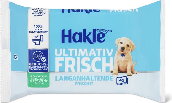 Image du produit Hakle Propreté classique (4 x 42 pcs)