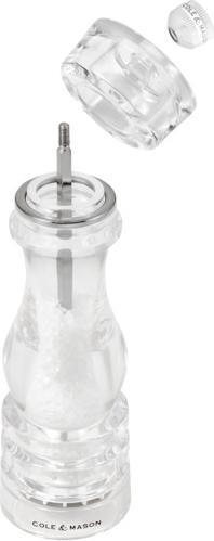 Produktbild Cole & Mason Cole&Mason Salzmühle London 22 cm, Transparent, Materialtyp: Metall (Salz)