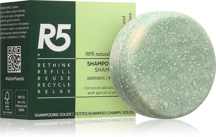 Actual product image R5 Solid Moisturising Shampoo (Solid shampoo, 70 g)