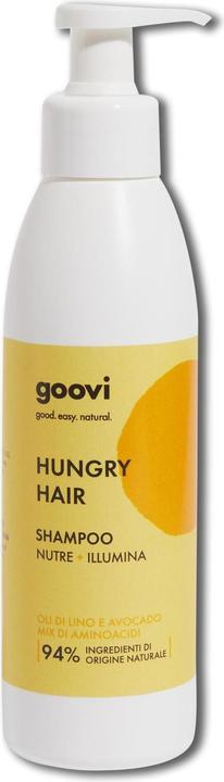 Immagine prodotto Goovi HUNGRY HAIR Shampoo nutriente e luminoso (240 ml, Shampoo liquido)