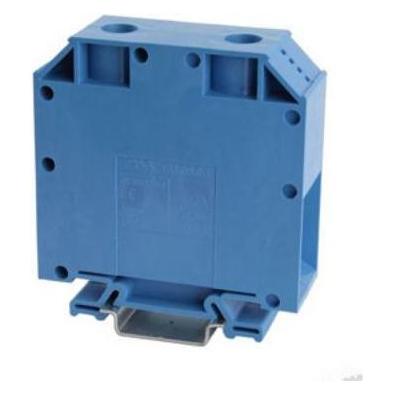 RS PRO Doorgangsblok, 95mm², Kooi, Elektronica benodigdheden + Behuizing, Blauw