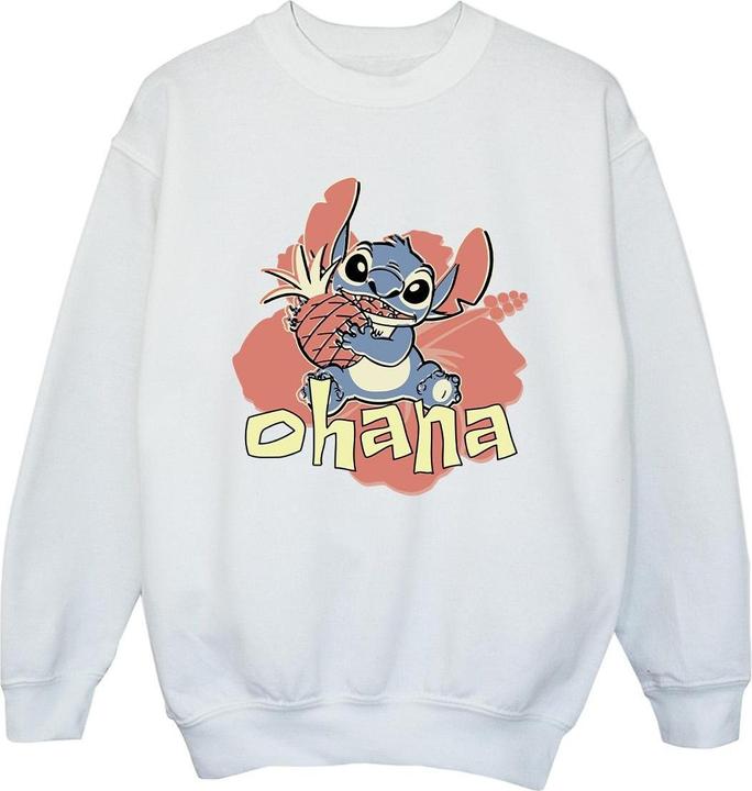 Produktbild Disney Lilo And Stitch Ohana Pineapple Sweatshirt Mädchen (140, 146)