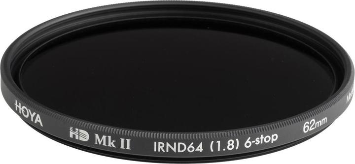 Produktbild Hoya Filter HD MkII IRND64 (1.8) 62mm (62 mm, ND- / Graufilter)