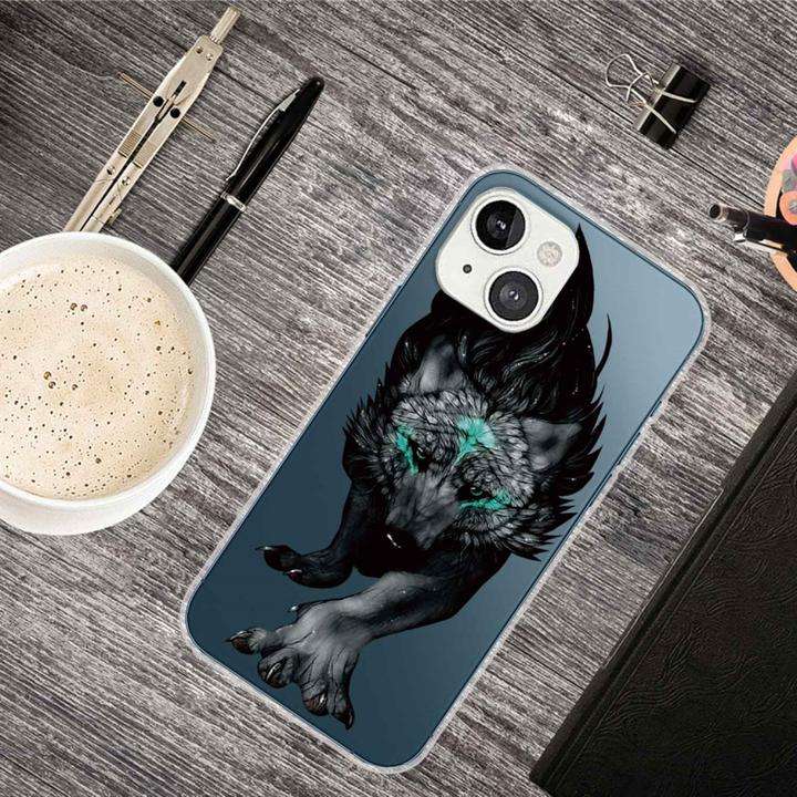 Immagine prodotto Ueli Express iPhone 14 Custodia in gomma super sottile Werewolf (Apple iPhone 14)