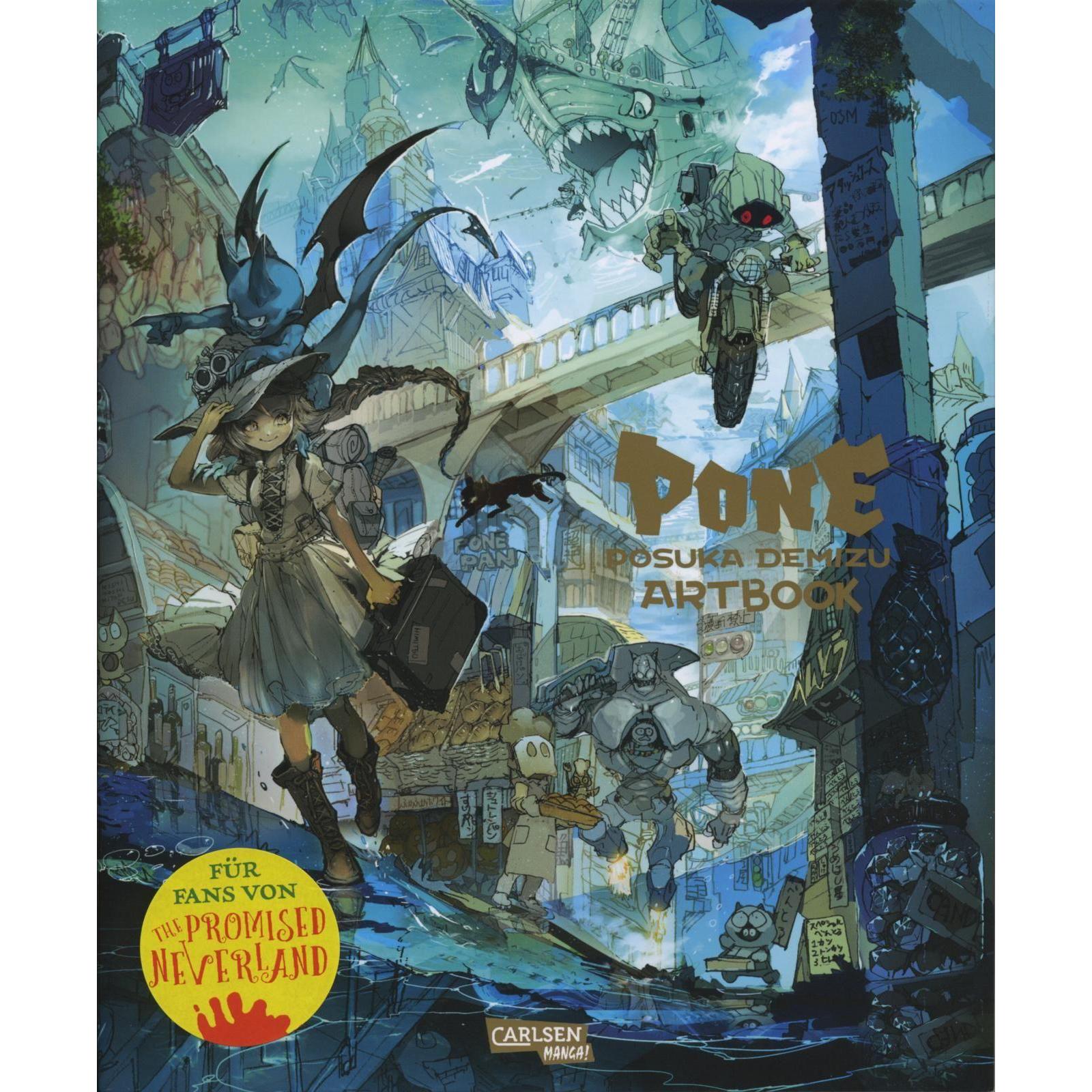 Thumbnail - Pone - Posuka Demizu Artbook, Belletristik von Posuka Demizu