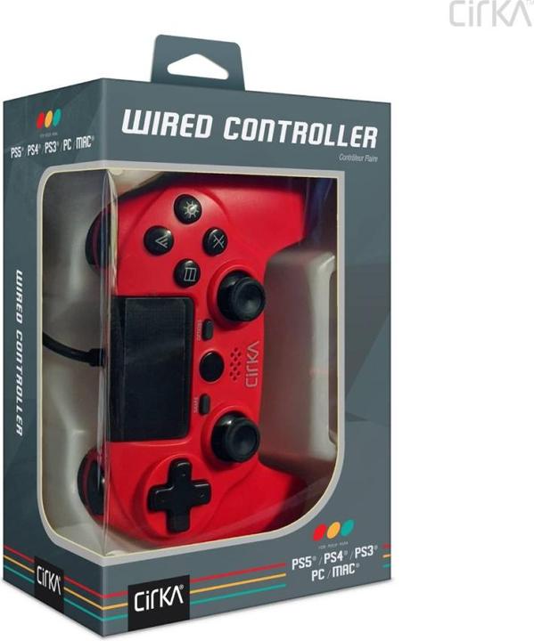 Produktbild Hyperkin Nuforce Wired Controller For PS4/ PC/ Mac (Red) (PS4, PC)