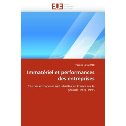 Immatériel et performances des entreprises, Fachbücher