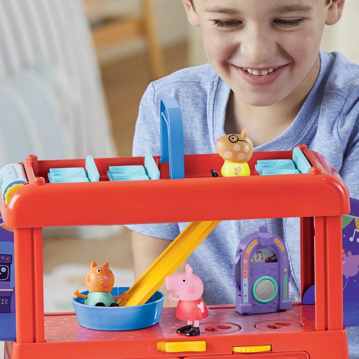 Produktbild Hasbro Pep Peppas 2 In 1 Party Bus
