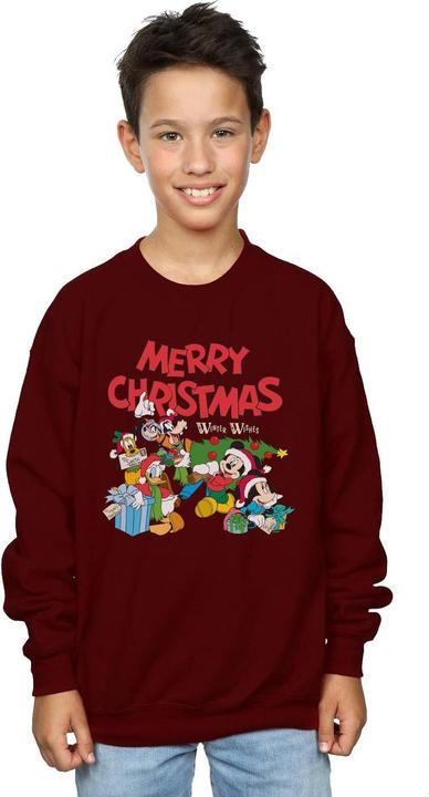 Produktbild Disney Mickey And Friends Winter Wishes Sweatshirt Jungen (140, 146)