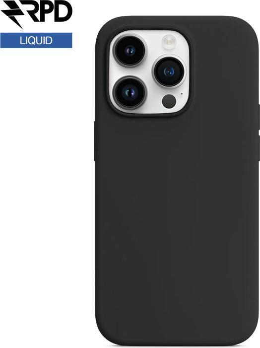 Immagine prodotto RPD iPhone 13 - Silicone Case schwarz, Liquid (Magsafe-Version) (Apple iPhone 13)
