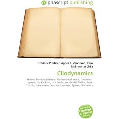 Cliodynamics, Fachbücher von Agnes F. Vandome, Frederic P. Miller, John McBrewster
