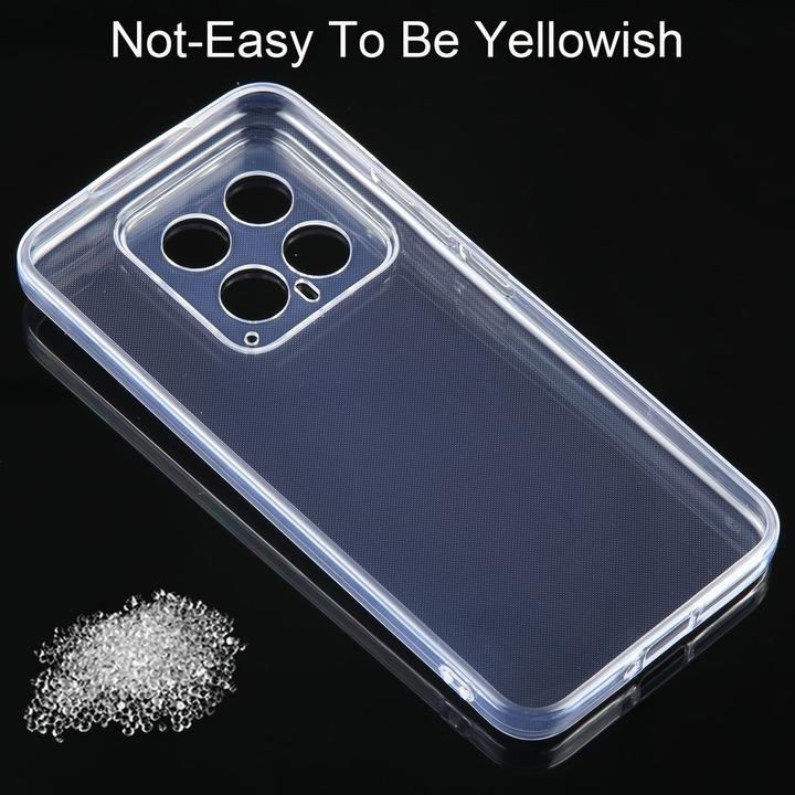 Produktbild Amazon Hülle für Xiaomi 14 Schutz Handy Case Cover TPU Etuis Bumper Schale Transparent (Xiaomi 14)