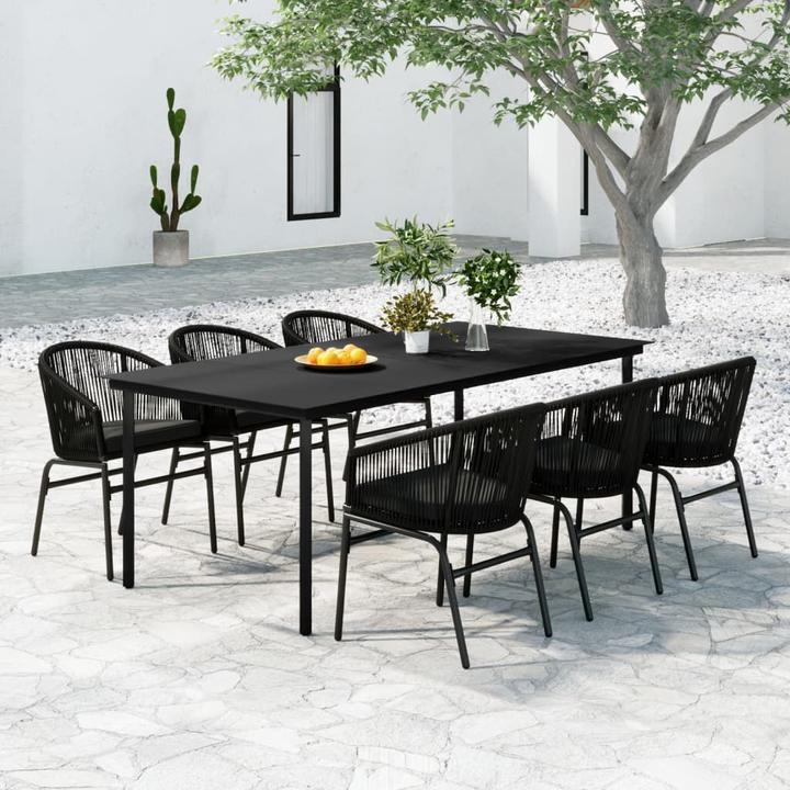 Produktbild vidaXL Garten-Essgruppe (200 x 100 x 74 cm)