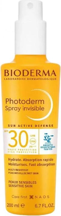 Image du produit Bioderma Photoderm Light Spray SPF 30, 200 ml (Spray solaire, SPF 30, 200 ml)