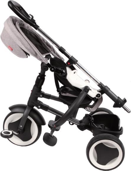 Productafbeelding Qplay Driewieler Rito 3 in 1 - Jongens en Meisjes - Grijs - Deluxe