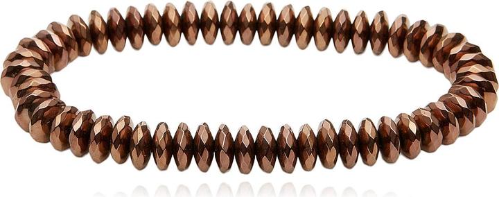 Immagine prodotto Leyda Bracciale in rame con ematite (19 cm, Pietra colorata)