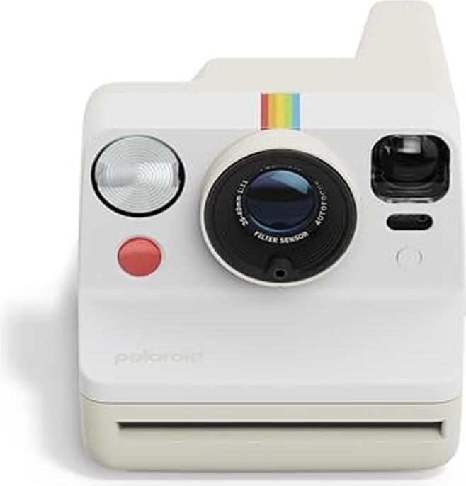 Image du produit Polaroid NOW Gen3 Instant Camera Bundle Camera Color Film 16 photos White 6561